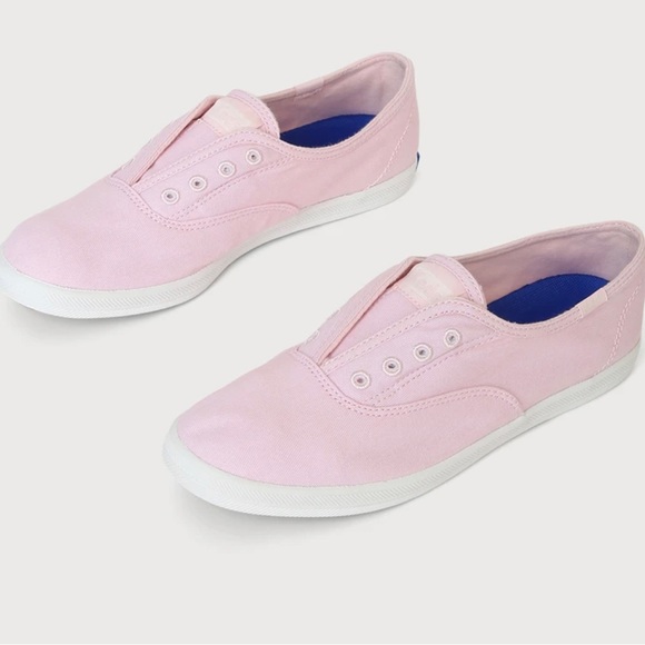 Chillax Light Pink Canvas Slip-On Sneakers - Picture 2 of 9